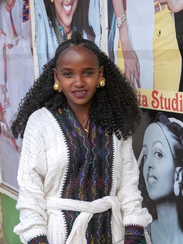 Woman with Albaso Braids Hairstyle