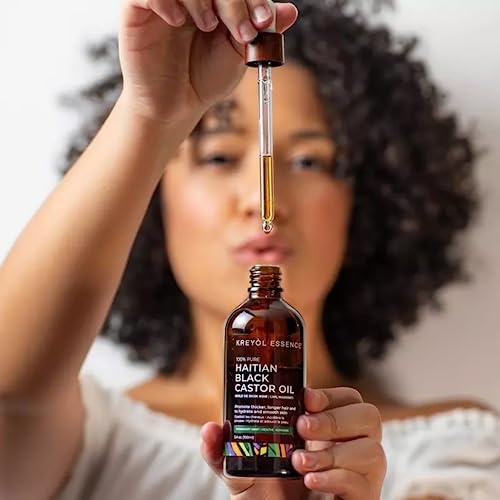 Kreyol Essence Haitian Black Castor Oil for Hair Growth