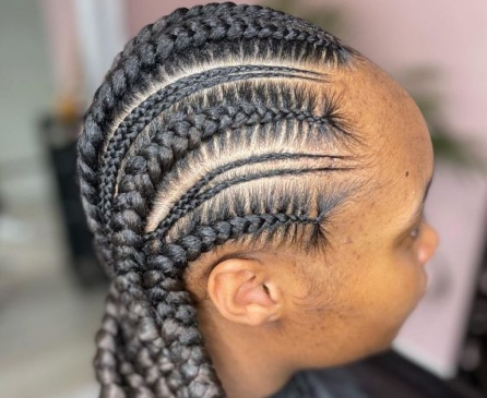 Sleek And Stylish: Why All-Back Cornrows Remain A Trendsetter’s Favorite