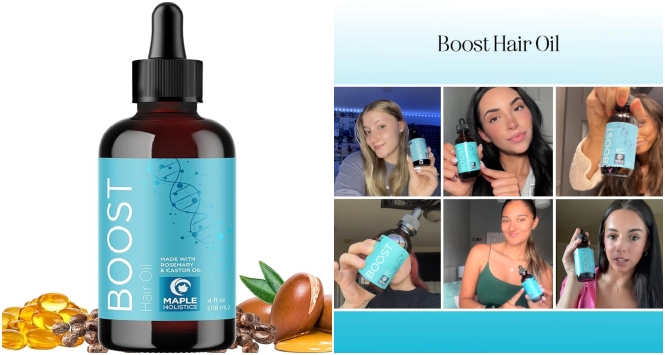 Boost Hair Oil: A Game-Changer for Dry, Damaged Hair and Growth