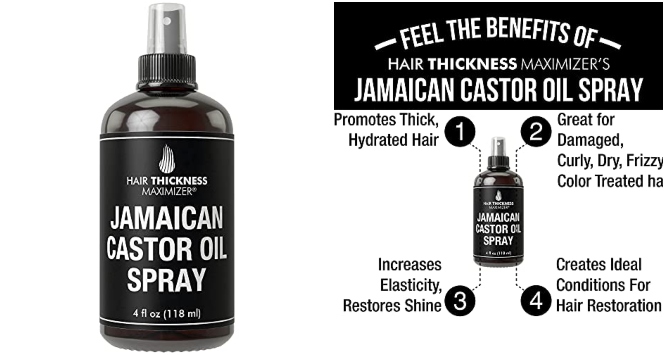 Jamaican Black Castor Oil Hair Detangler Spray: A Must-Have for Hair Health and Growth