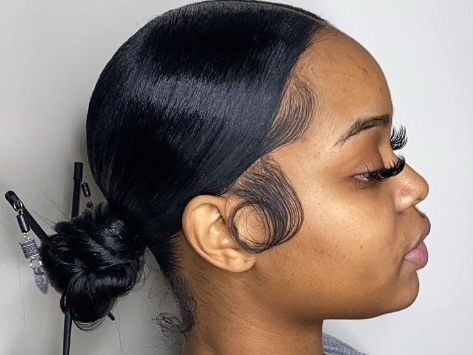 Slicked-Back Bun On Natural Hair: Step-by-Step Tips For A Flawless Look