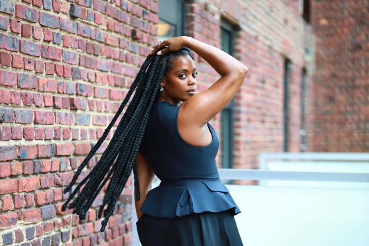 Novi Brown’s Bold Braids Steal The Spotlight During Her Second NYFW Run