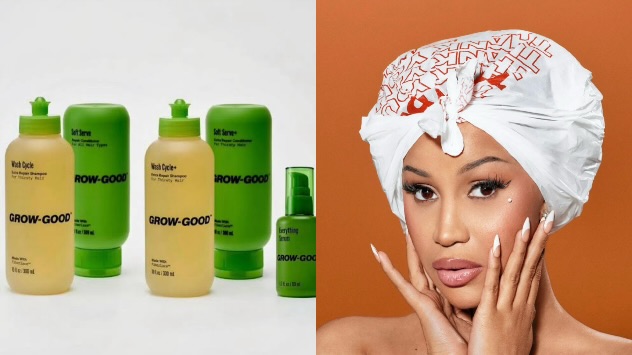 From Rap To Roots: Cardi B Gives Fans A First Look At “Grow Good Beauty” Hair Care